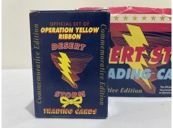 Desert Storm Trading Cards Operation Yellow Ribbon Commemorative Edition