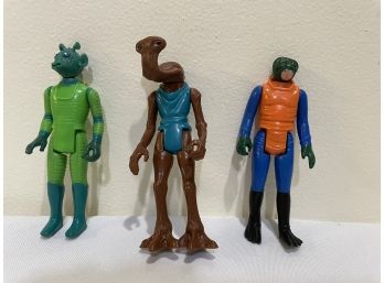 (3) 1978 Star Wars Action Figures