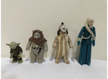 (4) Star Wars Action Figures (1)1980, (3) 1983