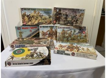 AIRFIX Military Plastic Figures 9 Boxes