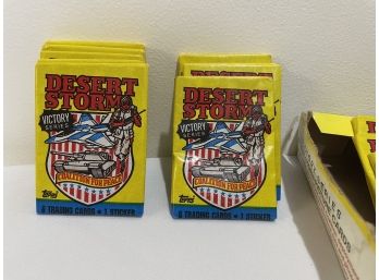 (22) Desert Storm Victory Series Trading Cards