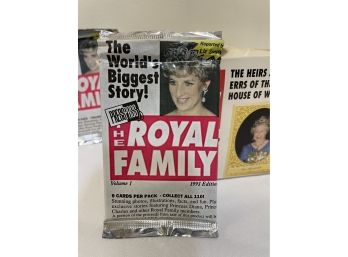 Royal Family Trading Cards NOS 29 Packs