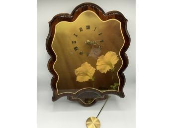 Pendulum Wood Clock