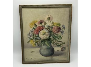 Antique Virginia Maxwell Oil Painting ~ With Provenance ~ 1937