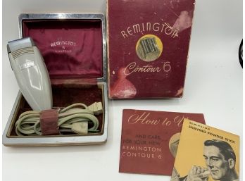 Vintage Remington Contour 6 Electric Shaver