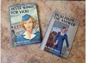 Vintage Vicky Barr Flight Stewardess Books