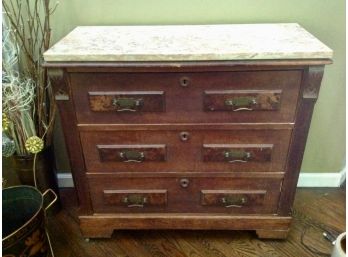 Marble Top Chest Of Drawers