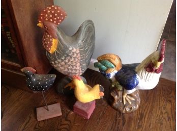 Chickens And Roosters