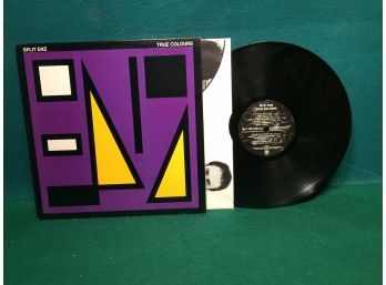 Split Enz True Colours On 1980 A&M Records Vinyl With Doubled Sided Graphics Is Near Mint Jacket Is Near Mint