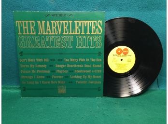 The Marvelettes Greats Hits On 1966 Tamla Records Stereo. Vinyl Is Very Good Plus (Plus).