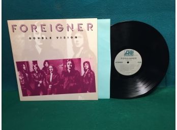 Foreigner. Double Vision On 1976 Atlantic Records Stereo. Vinyl Is Pristine Near Mint. Jacket Is Pristine NM.