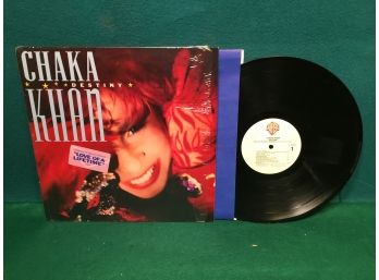 Chaka Khan. Destiny On 1986 Warner Bros Records. Vinyl Is Near Mint. Jacket Is Near Mint.