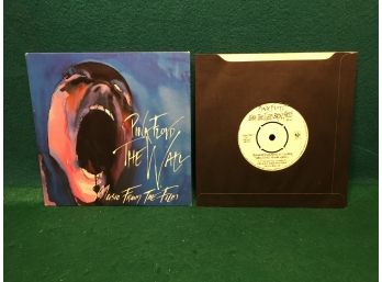 Pink Floyd. The Wall. Music From The Film On 1979 Harvest Records Stereo. 7' 45rpm Record Is Near Mint.