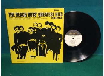 The Beach Boys' Greatest Hits (1961-1963) On 1972 Wand Records Stereo. Vinyl Is Very Good. Jacket Is VG Plus.