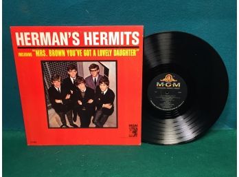 Herman's Hermits. Mrs. Brown You've Got A Lovely Daughter On 1965 MGM Records Mono. Vinyl Is Very Good Minus.