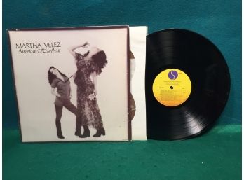 Martha Velez. American Heartbeat On 1977 Sire Records. Vinyl Is Near Mint. Jacket Is Near Mint.