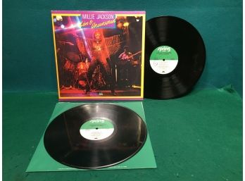 Millie Jackson. Live & Uncensored On 1979 Spring Records Double Vinly Is Near Mint. Gatefold Jacket Is VG Plus