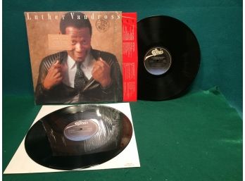 Luther Vandross. Never Too Much On 1981 Epic Records Stereo. Vinyl Is Very Good Plus Plus And 12' Single.