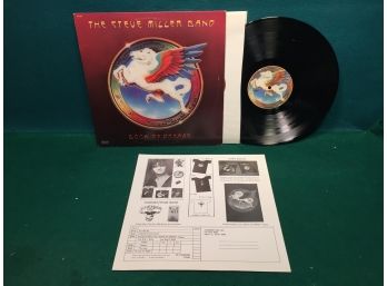 The Steve Miller Band. Book Of Dreams On 1977 Capitol Records. Vinyl Is Very Good. Jacket Is Good Plus.