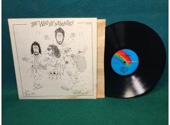 The Who. The Who By Numbers On MCA Coral Records. Vinyl Is Pristine Near Mint.