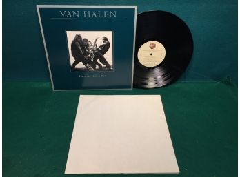 Van Halen. Women And Children First On 1980 Warner Bros. Records. Vinyl Is Very Good Plus Plus With Poster.