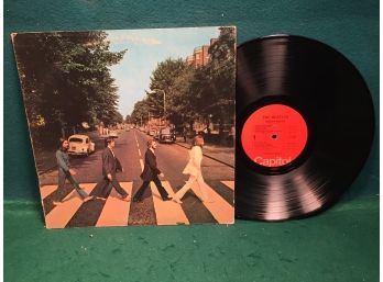 The Beatles. Abbey Road On Capitol Records. Vinyl Is Very Good Plus. Jacket Is Very Good.