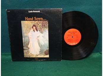 Linda Ronstadt. Hand Sown... On 1969 Capitol Records Stereo. Vinyl Is Very Good - Very Good Plus.