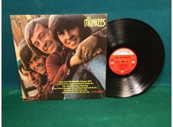 The Monkees. Self-Titled First Album On 1966 Colgems Records. First Pressing Deep Groove Vinyl Is Very Good.