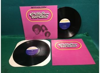 Martha Reeves & The Vandellas. Anthology On 1974 Motown Records. Double Record Is Beautiful Near Mint.