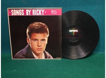 Ricky Nelson. Songs By Ricky On 1959 Imperial Records Mono. Deep Groove Vinyl Is Good Plus.