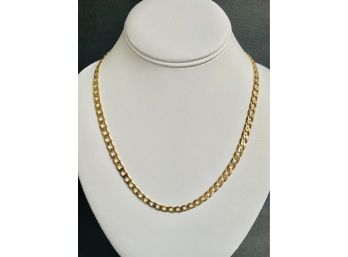 10K Gold Link Chain European Marked 417 Italy 20 Grams Weight