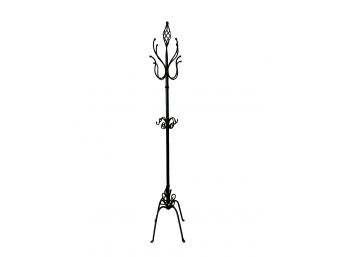 Scrolled Metal Hat & Coat Stand