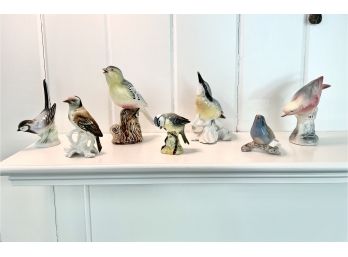 Vintage Porcelain & Ceramic Bird Collection