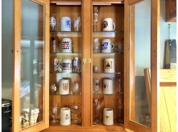 Lot Of German Beer Mugs And Glasses