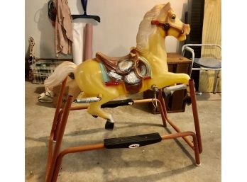 Flexible Flyer Vintage Rocking Horse .