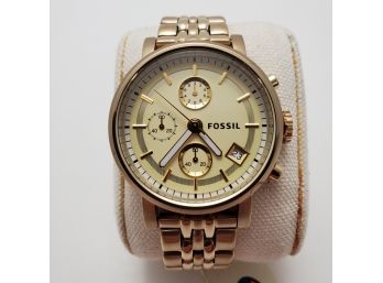 New With Tags Mens Fossil Chronograph Watch