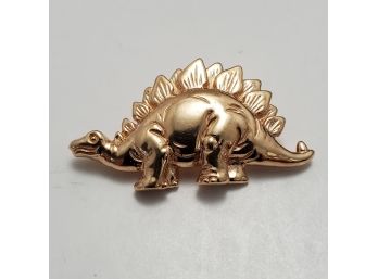 14k Gold Dinosaur Pin