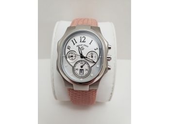 Brand New In Box Phillip Stein Ladies Watch With Lizard Band