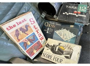 Lot Of 4 Vintage Board Games