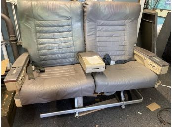 Second Set Pan Am Set Of 1st Class Leather Seats From 727