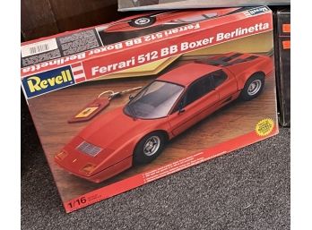 Revell Large Scale Model Car Ferrari 512 BB Boxer Berlinetta