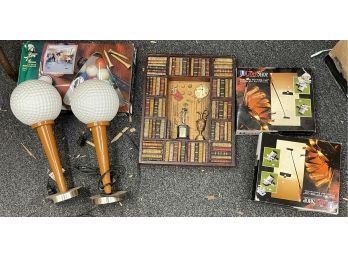Lot Of Golf Related Items Assorted