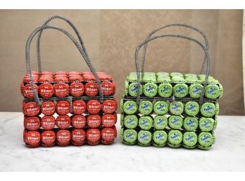 Bottle Cap Handbags/storage Boxes Lot 4