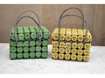 Bottle Cap Handbags/Storage Boxes Lot 5