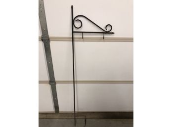 Metal Yard Sign Holder 54 Inches Tall