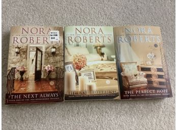 Lot Of Three Nora Roberts Books As Pictured  Boonsboro Trilogy