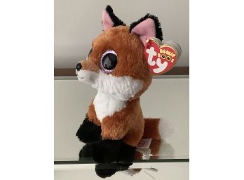 Exclusive Ty Beanies Plush Collectible Toy Doll 6 Inch Big Eyes Boos Slick The Yellow Fox