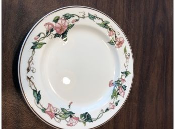 Six Villeroy And Boch Dishwasher Safe Small Floral Patterned Plates