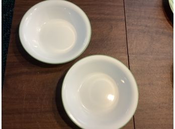 Two Corelle Serving Dishes