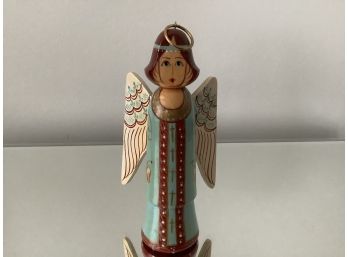 Wooden Hand Carved Angel